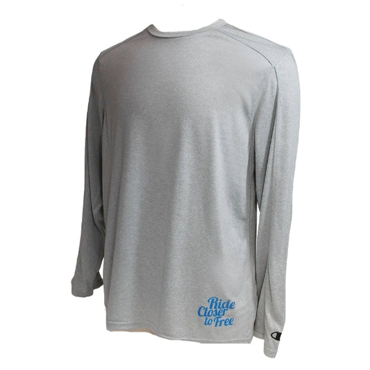 Long Sleeve Tee - Performance - Light Grey