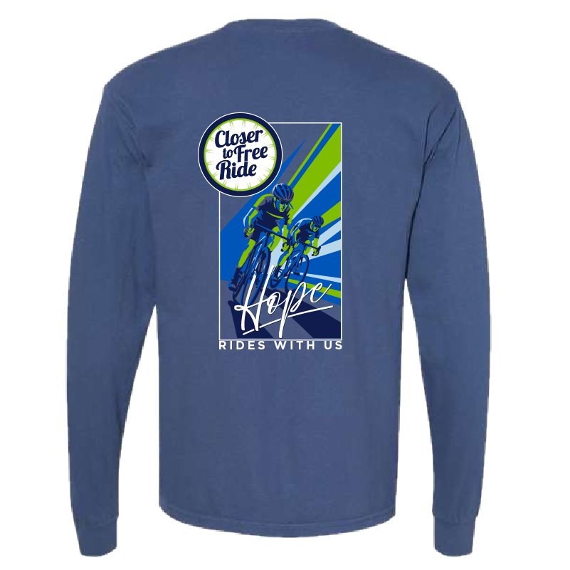Ride With Us Riders Long Sleeve T-Shirt
