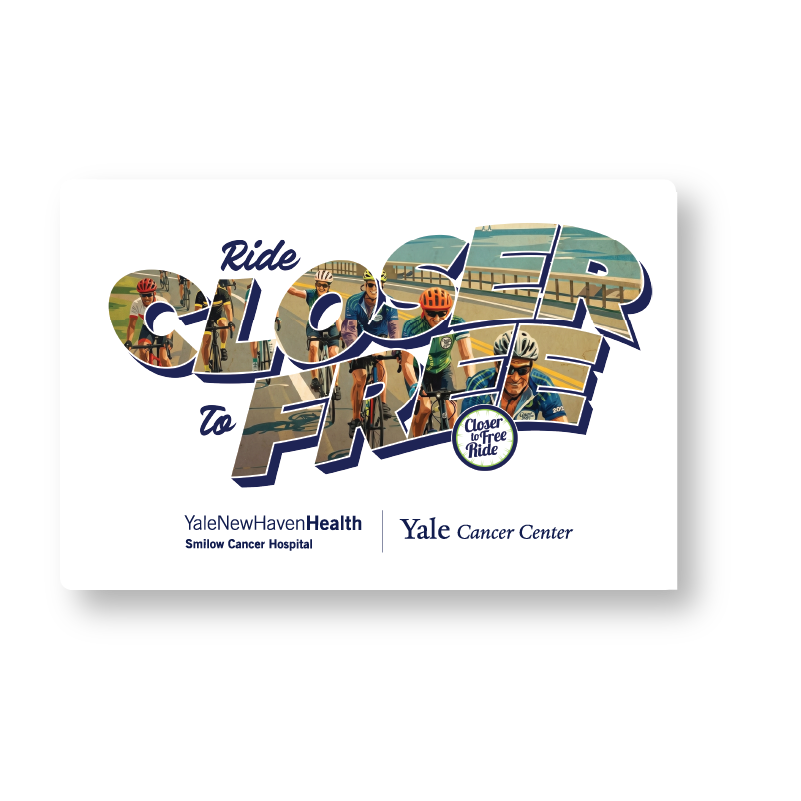 Postcard Logo Magnet