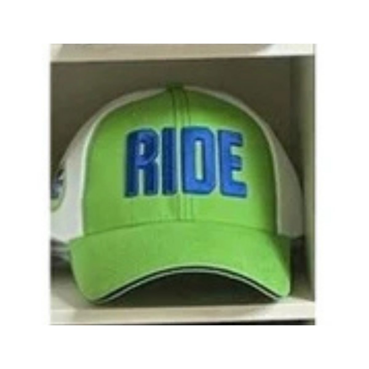 Closer to Free Ride Camo Hat Lime Green